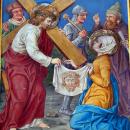6 Weronika ociera twarz Jezusowi, kolegiata, Lidzbark Warmiński