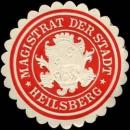 Siegelmarke Magistrat der Stadt Heilsberg W0311534