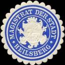 Siegelmarke Magistrat der Stadt Heilsberg W0311041