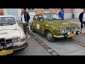 Zlot starych aut Saab Volvo Lidzbark Warmiński